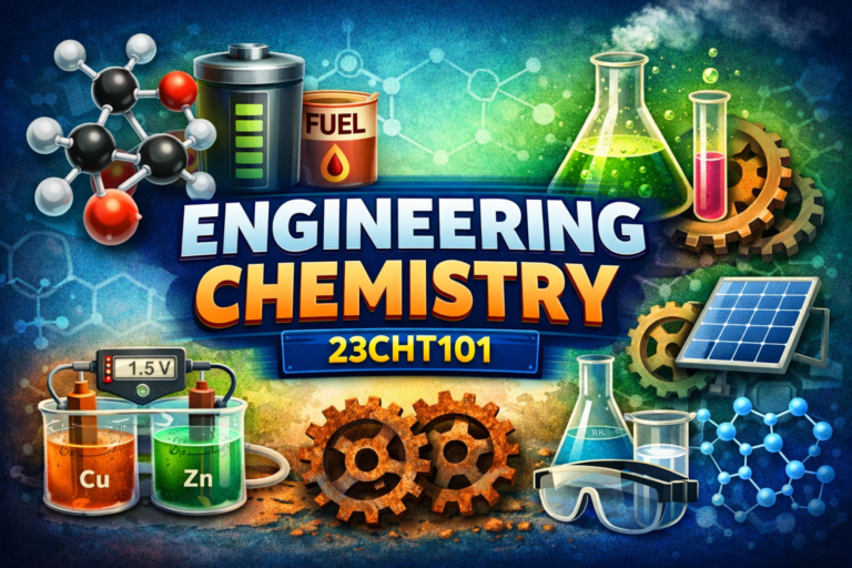 23CHT101-Enginerring Chemistry