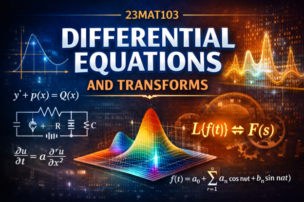 23MAT103-DIFFERENTIAL EQUATIONS AND TRANSFORMS
