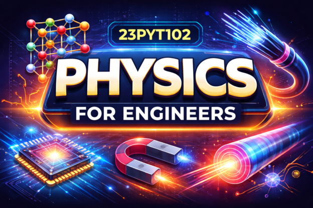 23PYT102 PHYSICS FOR ENGINEERS