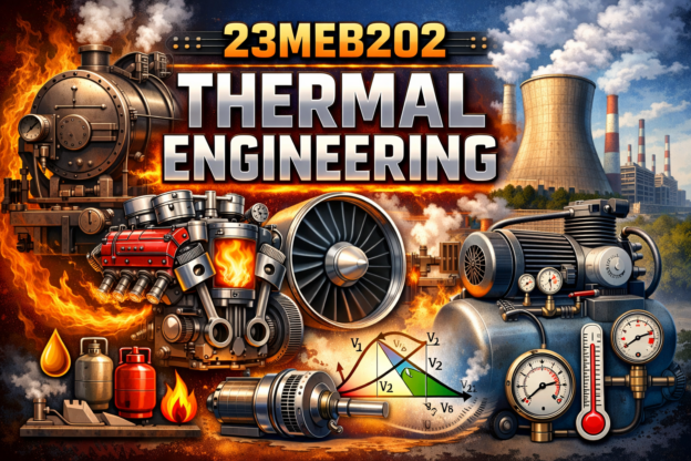 23MEB202 Thermal Engineering (Class A)
