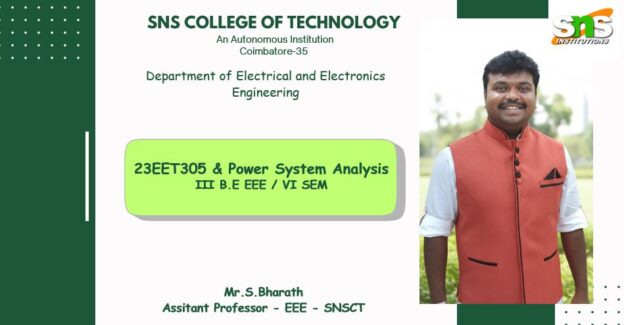 23EET305-Power System Analysis