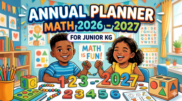 Annual Planner Math Jr.KG
