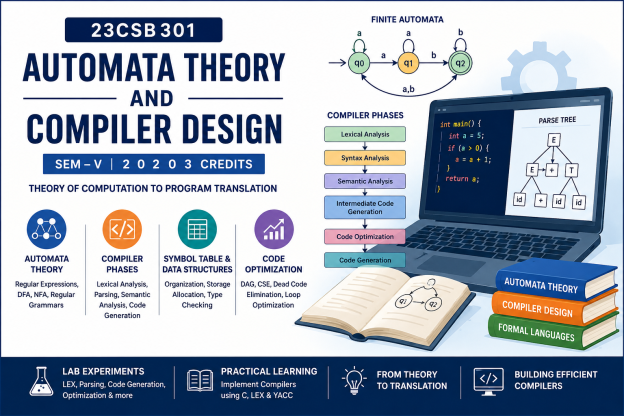 23CSB301-AUTOMATA THEORY AND COMPILER DESIGN